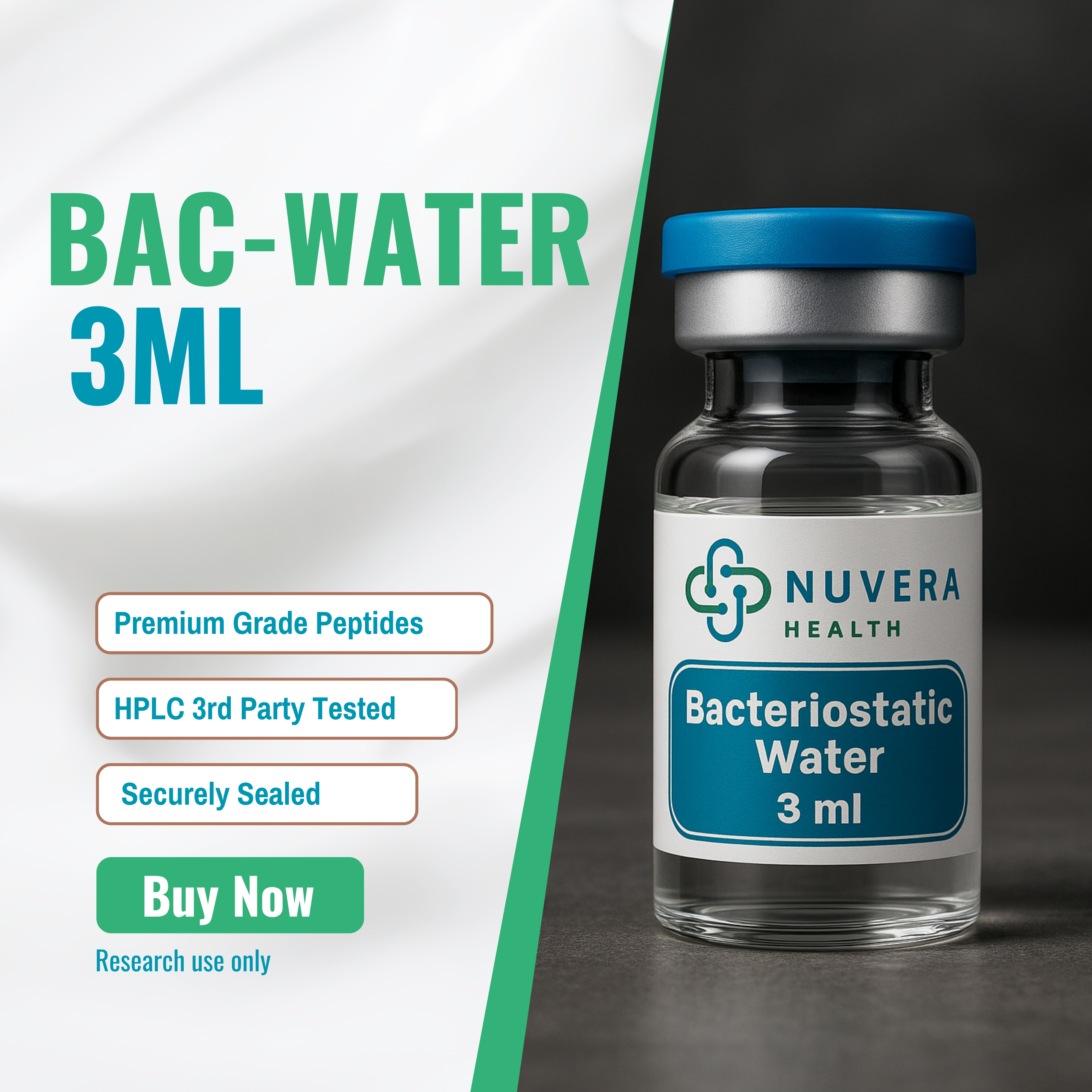 Bacteriostatic Water 3ml
